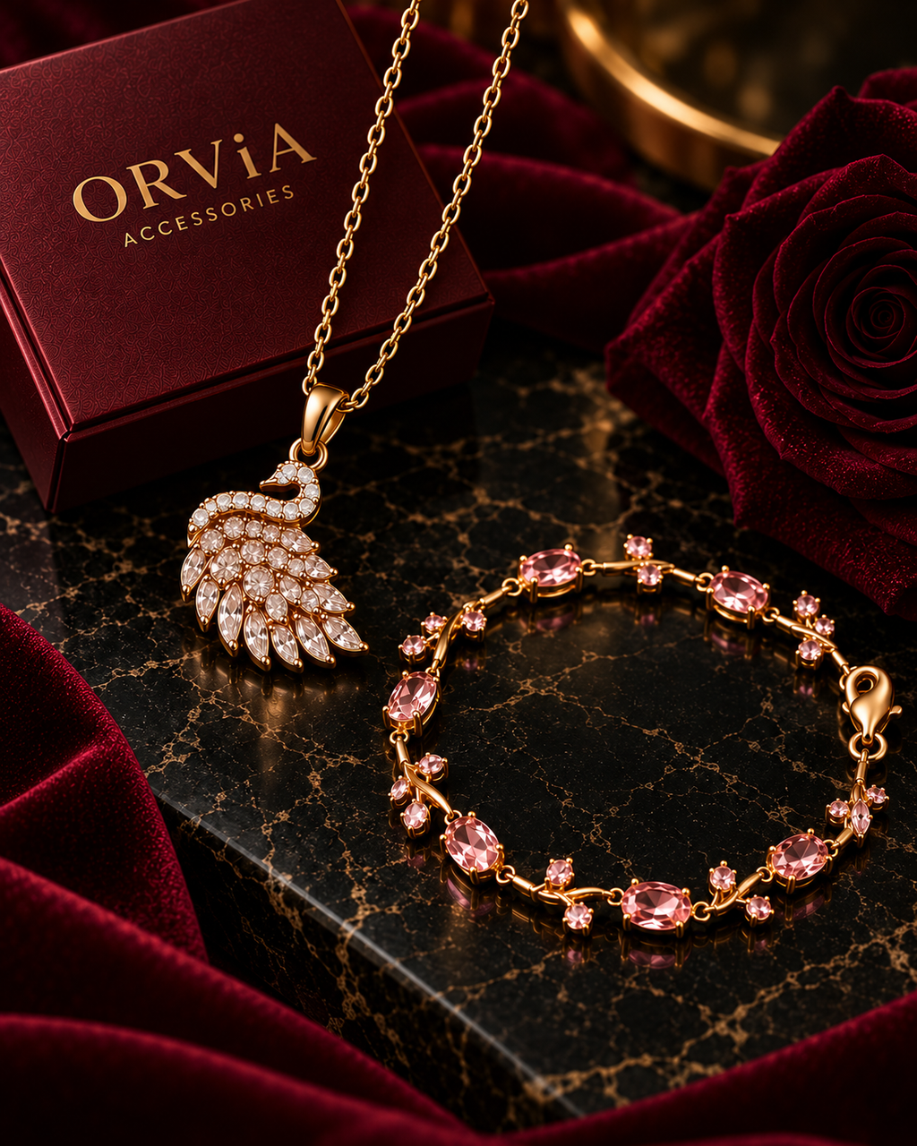ORVIA Rosé Wings Bundle