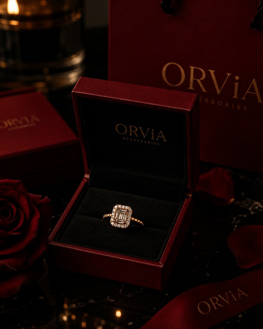 خاتم ORVIA الفاخر